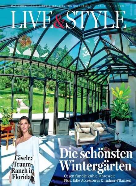 Live & Style – 21 September 2023 Cover