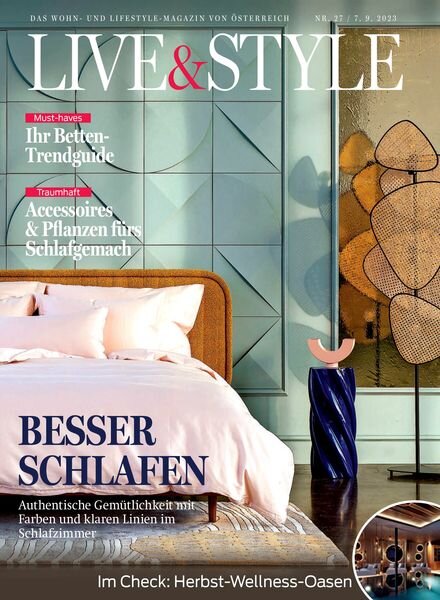 Live & Style – 7 September 2023 Cover