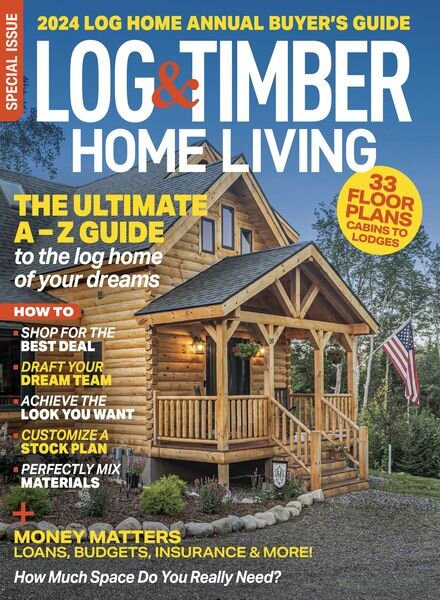 Log & Timber Home Living – September 2023 Cover
