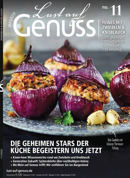 Lust auf Genuss – November 2023 Cover