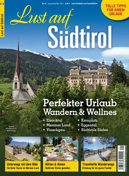 Lust auf Italien Sonderhefte – August-Oktober 2023 Cover