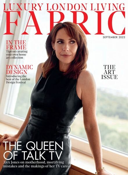 Luxury London Living Fabric Magazine – September 2023 Cover