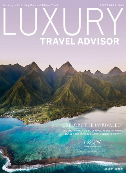 Luxury Travel Advisor – September 2023 Cover