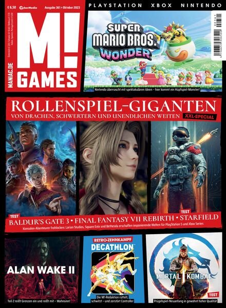 M! Games – Oktober 2023 Cover