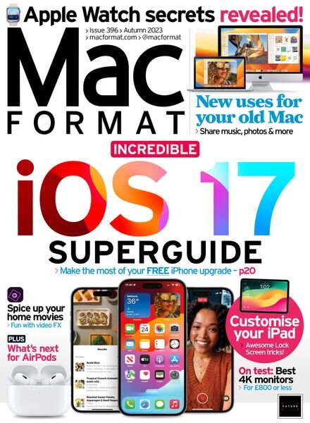 MacFormat UK – Issue 396 – Autumn 2023 Cover