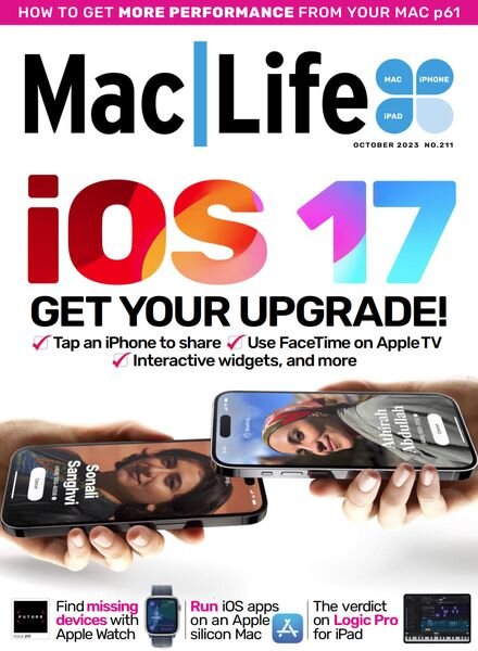 MacLife UK – Issue 211 – October 2023 Cover
