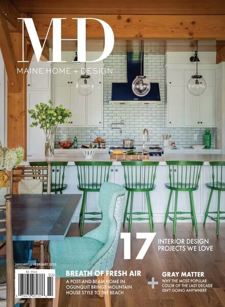 Maine Home + Design – January-February 2022 Cover