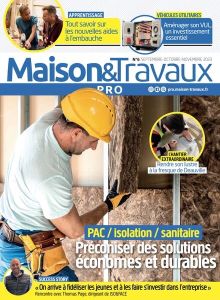 Maison & Travaux Pro – Septembre-Novembre 2023 Cover