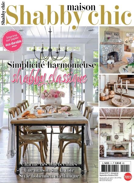 Maison Shabby Chic – Septembre-Octobre 2023 Cover