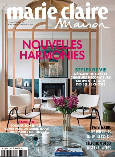 Marie Claire Maison France – Octobre 2023 Cover
