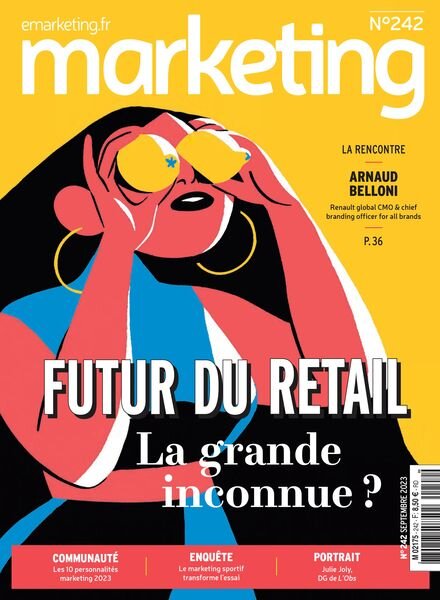 Marketing Magazine – Septembre 2023 Cover
