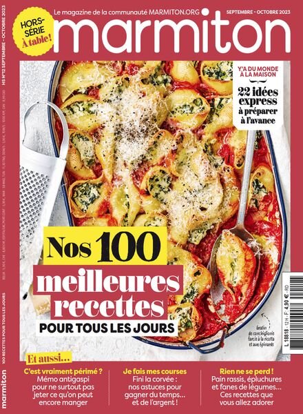 Marmiton – Hors-Serie N12 – Septembre-Octobre 2023 Cover