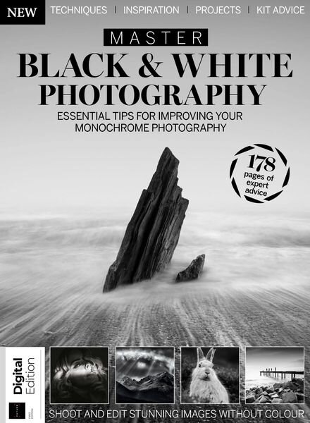 Master Black & White Photography – First Edition 2023 Cover