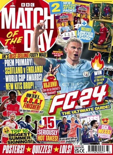 Match of the Day – Issue 686 – 6 September 2023 Cover