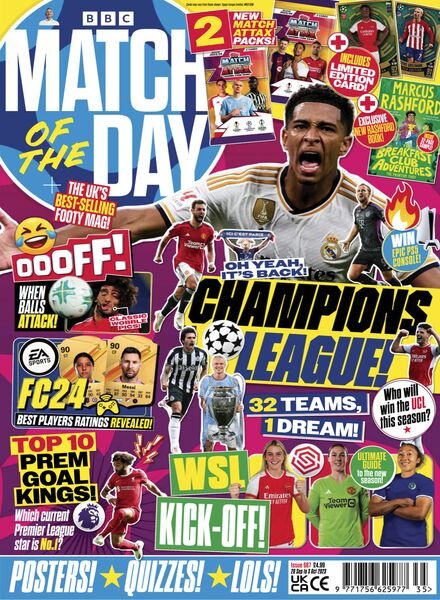 Match of the Day – Issue 687 – 20 September 2023 Cover