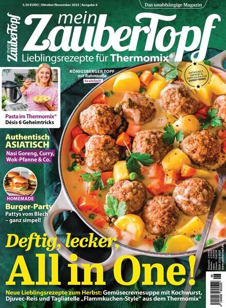 Mein ZauberTopf – Oktober-November 2023 Cover