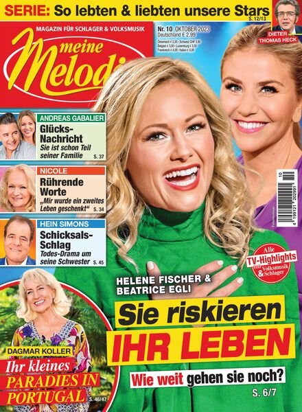 Meine Melodie – Oktober 2023 Cover