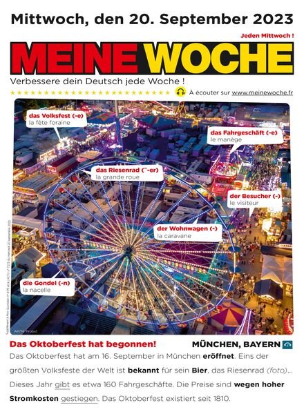 Meine Woche – 20 September 2023 Cover