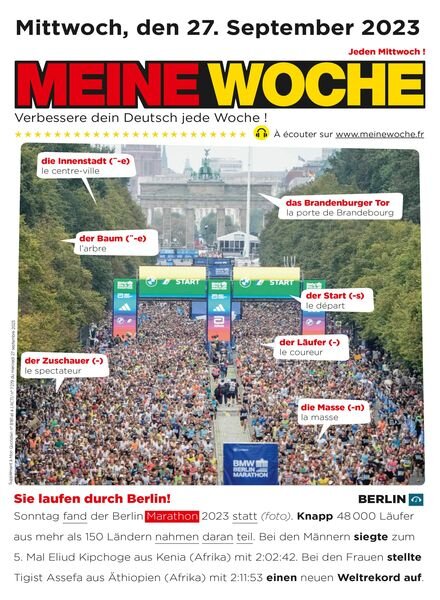 Meine Woche – 27 September 2023 Cover