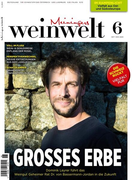 Meiningers Weinwelt – Oktober-November 2023 Cover