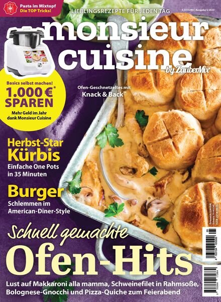 meinZauberTopf Monsieur Cuisine – September-Oktober 2023 Cover
