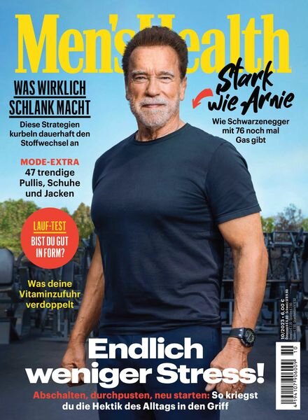 Men’s Health Germany – Oktober 2023 Cover