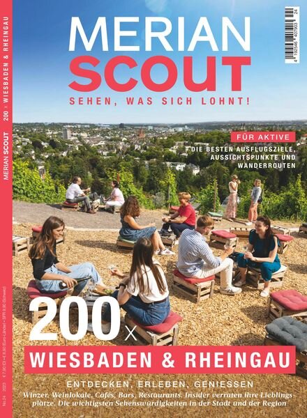 Merian Scout – Wiesbaden & Rheingau – August 2023 Cover