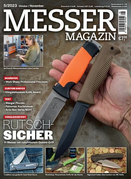 Messer Magazin – Oktober-November 2023 Cover