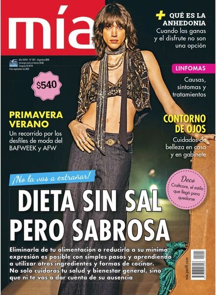 Mia Argentina – September 8 2023 Cover