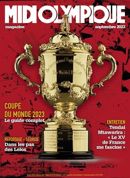Midi Olympique Magazine – Septembre 2023 Cover