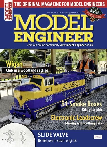 Model Engineer – Issue 4725 – 8 September 2023 Cover