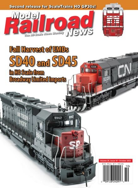 Model Railroad News – October 2023 Cover