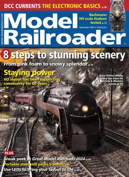 Model Railroader – November 2023 Cover