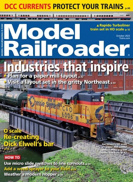 Model Railroader – October 2023 Cover