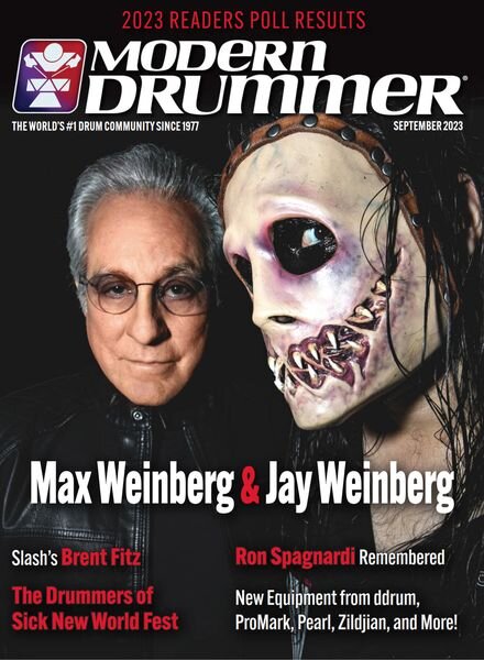 Modern Drummer Magazine – September 2023 Cover