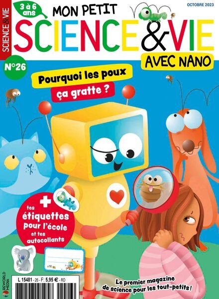 Mon Petit Science & Vie avec Nano – Octobre 2023 Cover