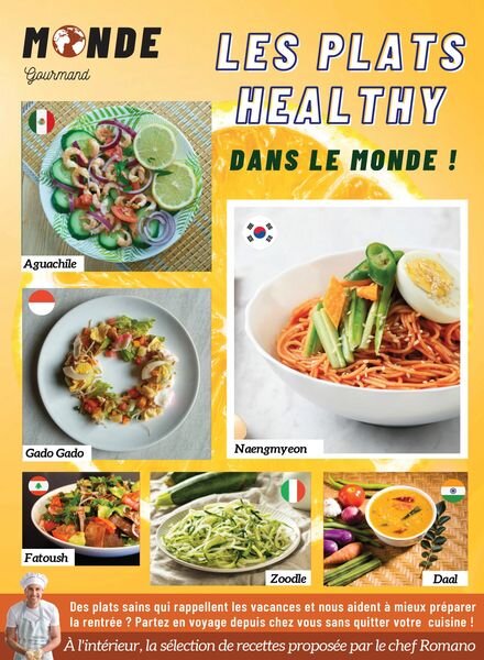 Monde Gourmand – Aout 2023 Cover