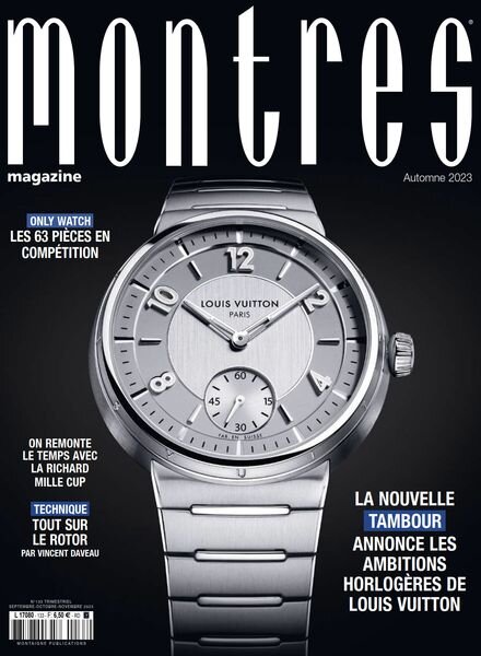 Montres Magazine – Automne 2023 Cover