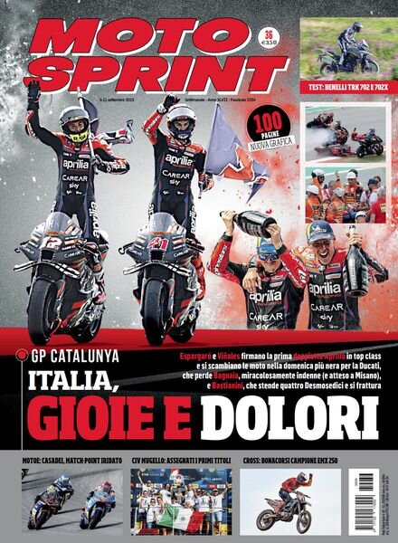 Moto Sprint – 5 Settembre 2023 Cover