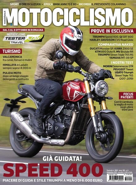 Motociclismo Italia – Settembre-Ottobre 2023 Cover