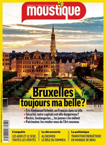Moustique Magazine – 30 Aout 2023 Cover