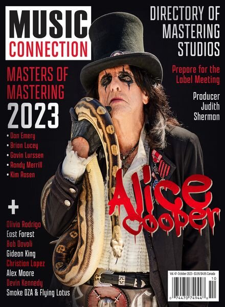 Music Connection – October 2023 Cover