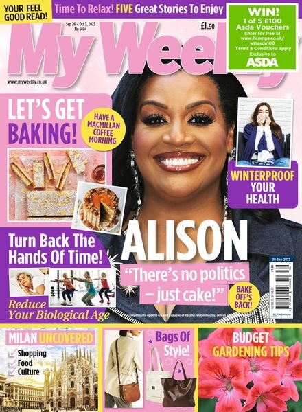 My Weekly – Issue 5694 – September 26 2023 Cover