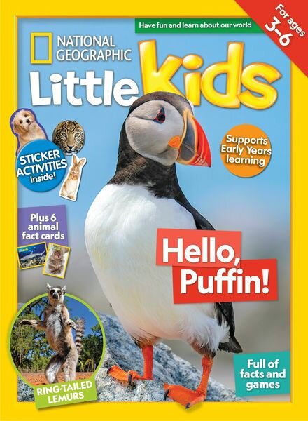 National Geographic Little Kids UK – Issue 9 – September 2023 Cover