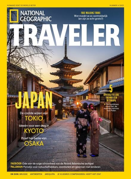 National Geographic Traveler Nederland – September 2023 Cover