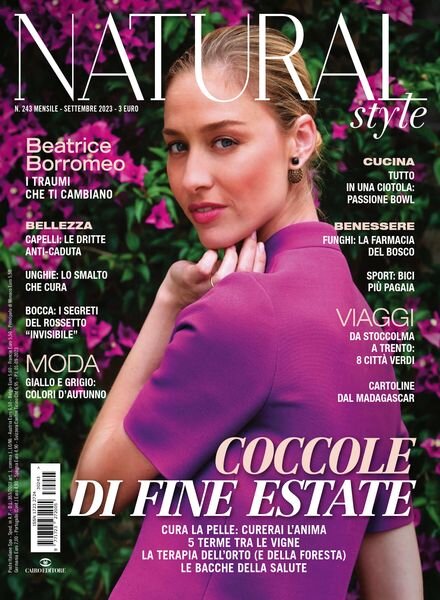 Natural Style – Settembre 2023 Cover