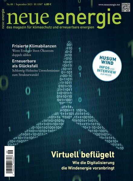 Neue Energie – September 2023 Cover