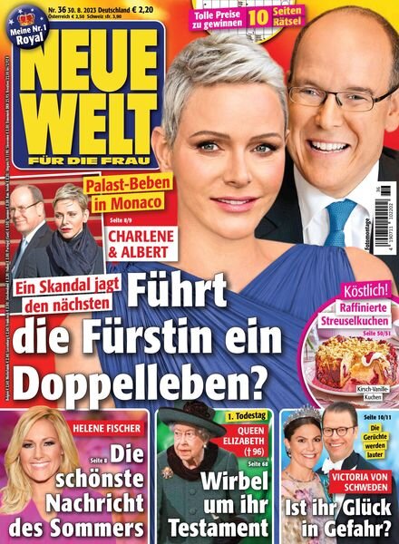 Neue Welt – 30 August 2023 Cover