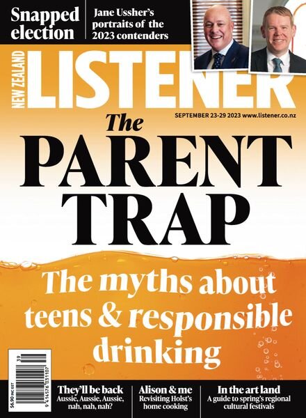 New Zealand Listener – Issue 39 – September 23 2023 Cover