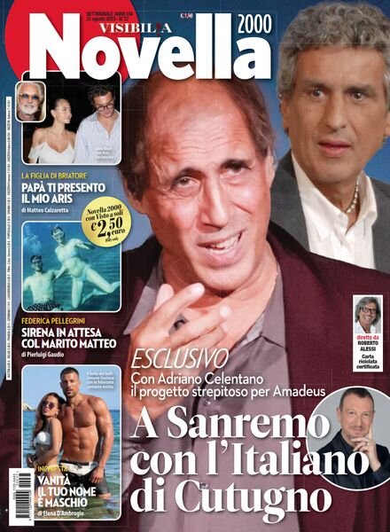 Novella 2000 – 31 Agosto 2023 Cover